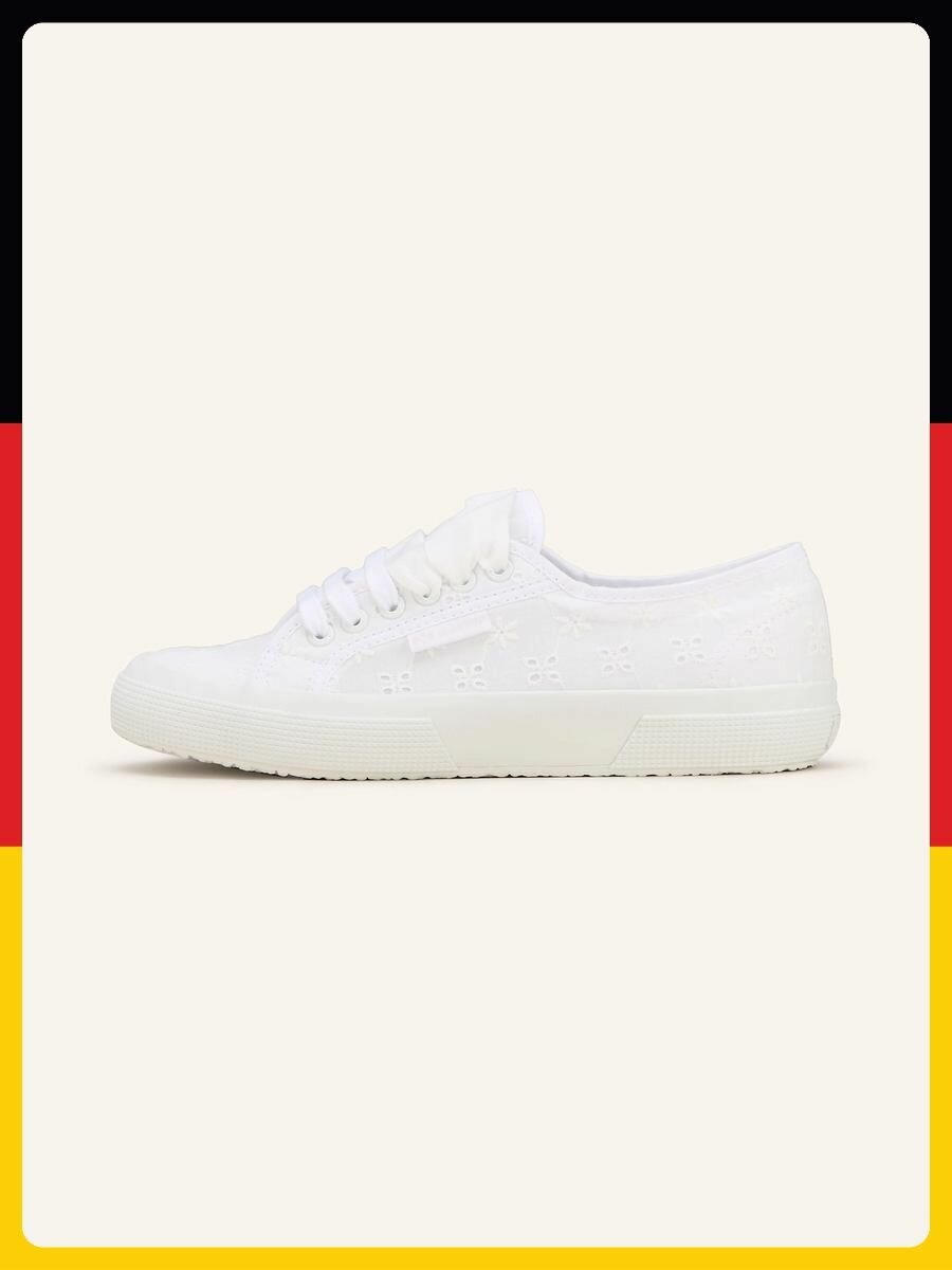 Кеды Superga Базовая коллекция, размер 37EU, белый