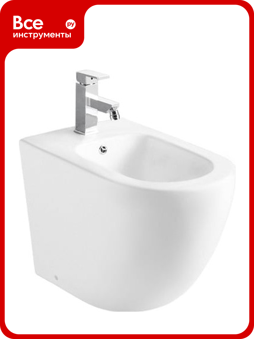 Напольное биде WeltWasser WW MERZBACH белый глянец 003 GL-WT 10000003705