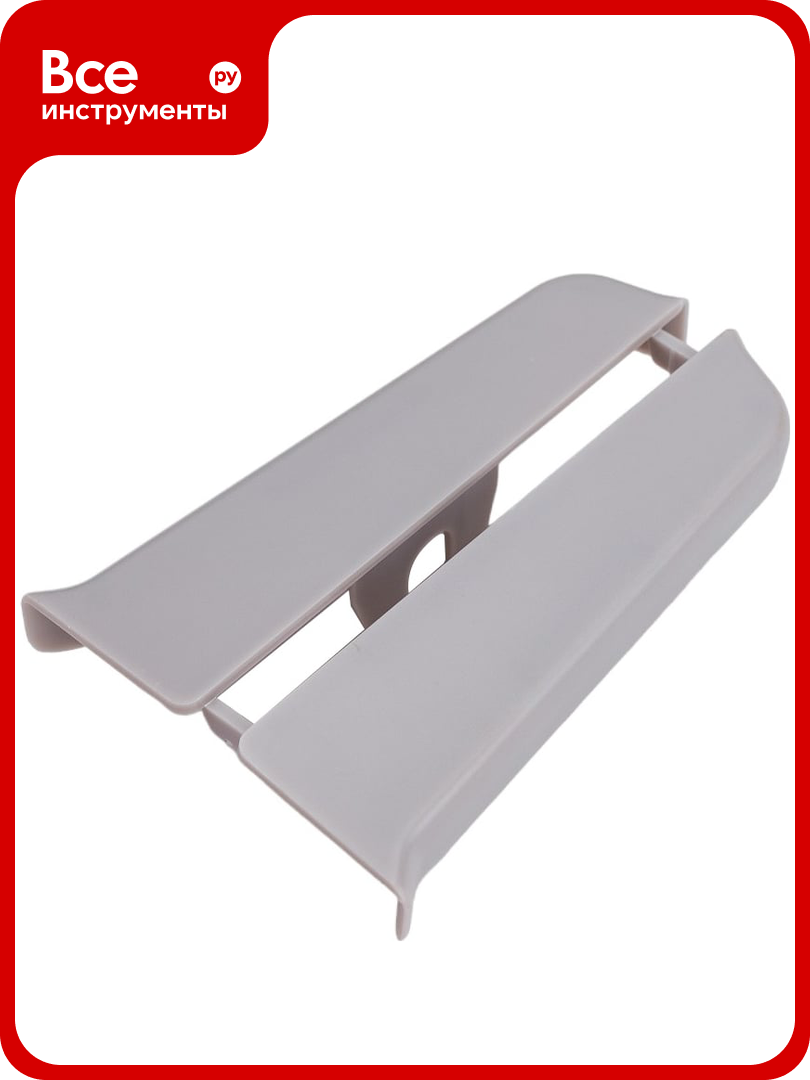 Торцевые заглушки для плинтуса DECONIKA (70 мм; 036 Платиново-серый; 2 шт.) Д-П70-Тп-Ф1 036 ПЛТ СЕР