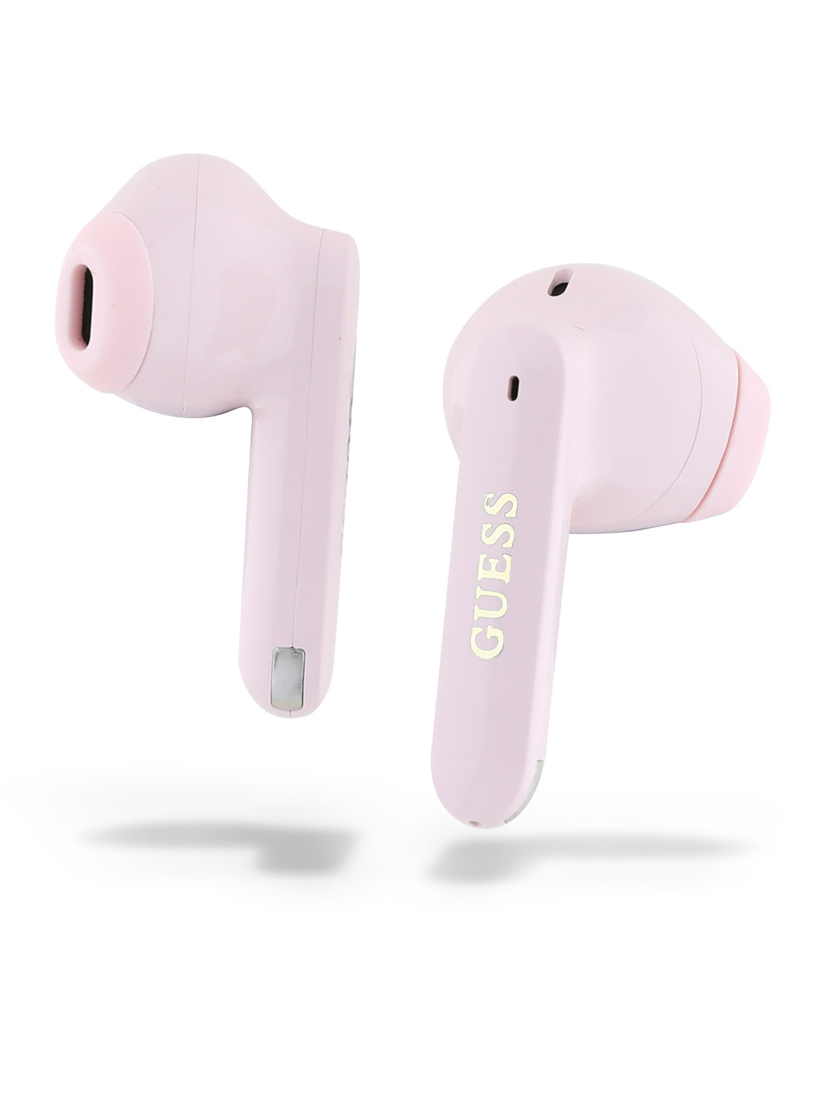 Наушники Guess TWS с шумоподавлением для микрофона ENC, Bluetooth v5.3, розовый