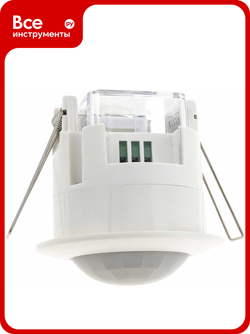 ИК датчик движения EKF встраиваемый 1200Вт 360гр. до 6м IP20 PROxima dd-ms-100