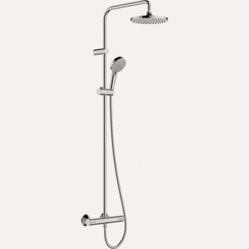 Изображение товара Душевая система c термостатом hansgrohe Vernis Blend Showerpipe 200 1jet 26276000, хром