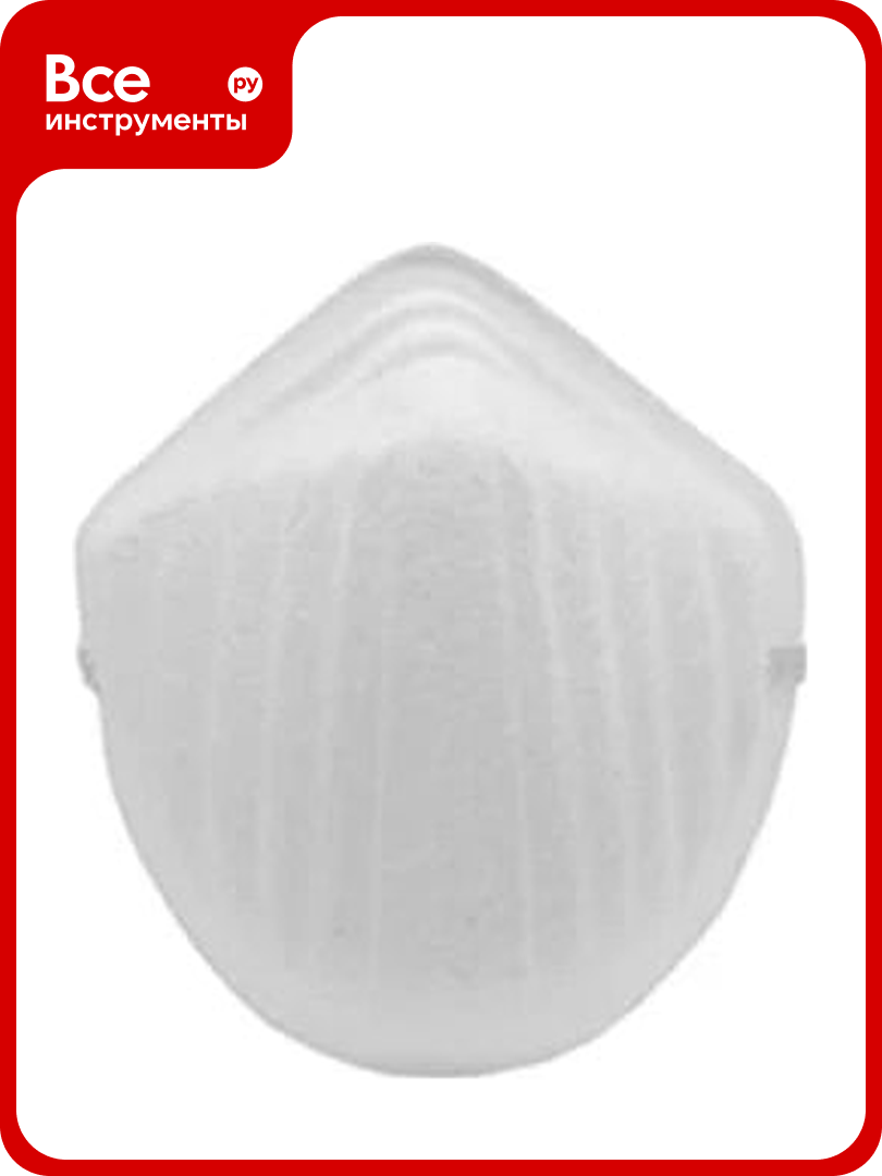 Техническая формованная однослойная маска исток 160 гр/м2 5шт 10095