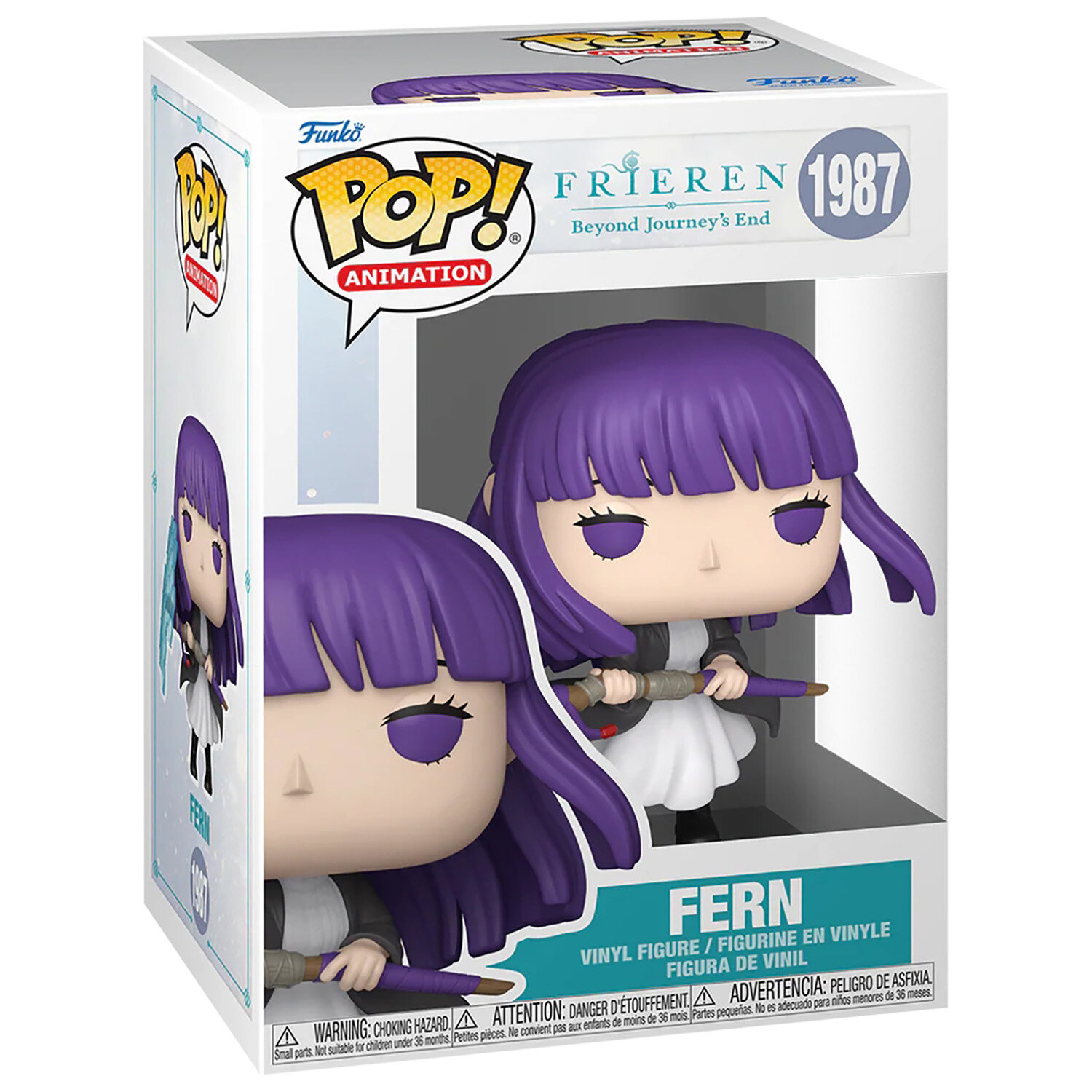 Фигурка Funko POP! Animation Frieren Fern (1987) 86491 / Фигурка Фанко ПОП! по мотивам аниме "Провожающая в последний путь Фрирен", Ферн — фото 1
