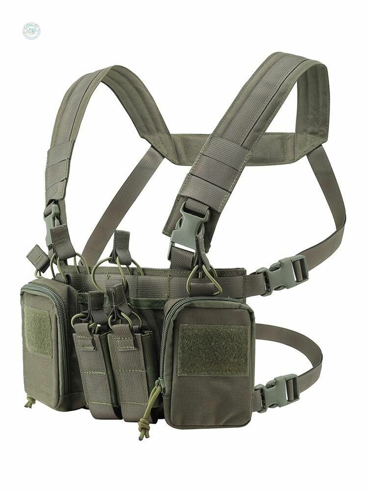 Тактический жилет с системой Molle, регулируемый нагрудный жилет для активного отдыха, охоты и пейнтбола