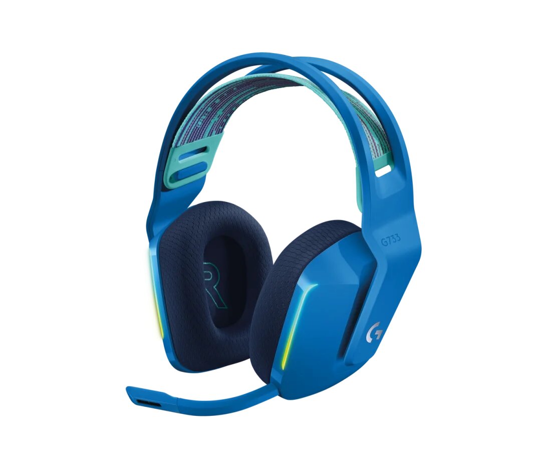 Logitech G733 — Беспроводная игровая гарнитура с RGB-подсветкой и пространственным звуком