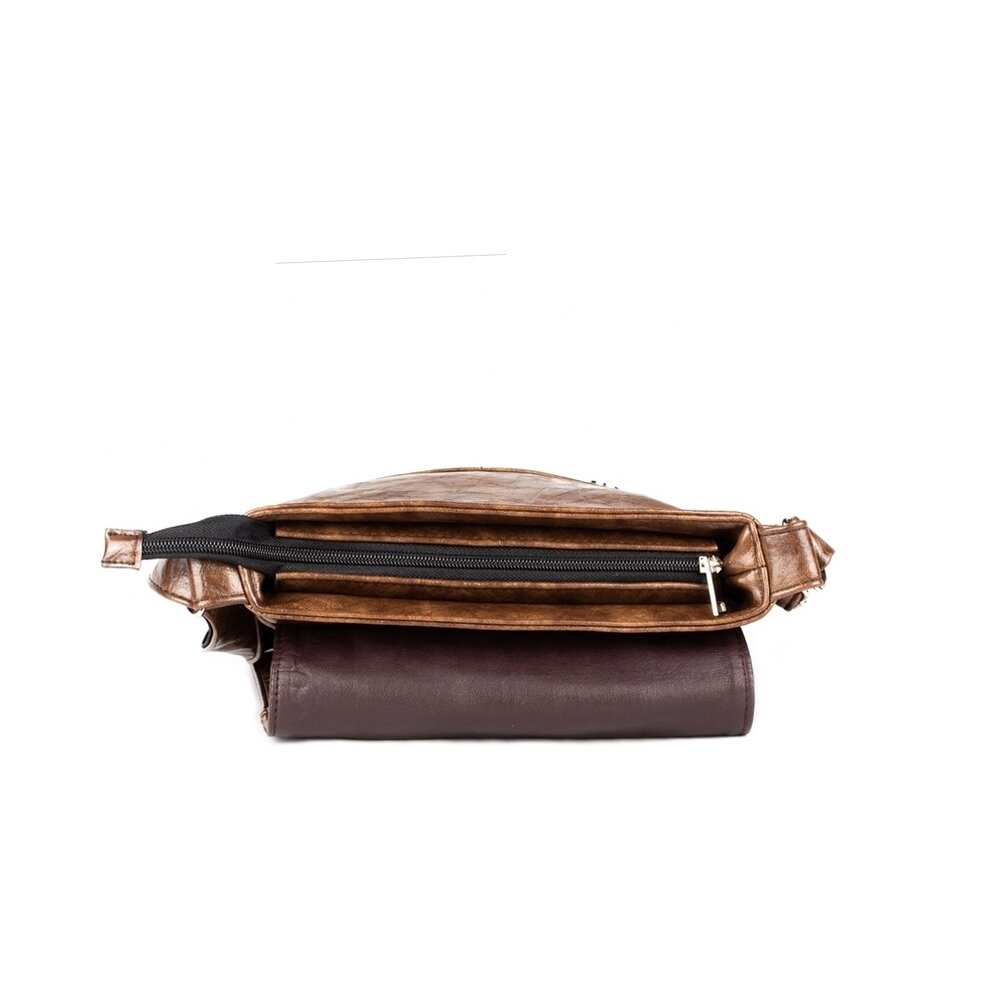 Сумка планшет Bourse, коричневый — фото 1