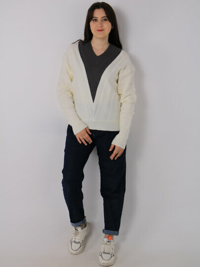 Свитер размер One Size, , темно-серый — фото 1