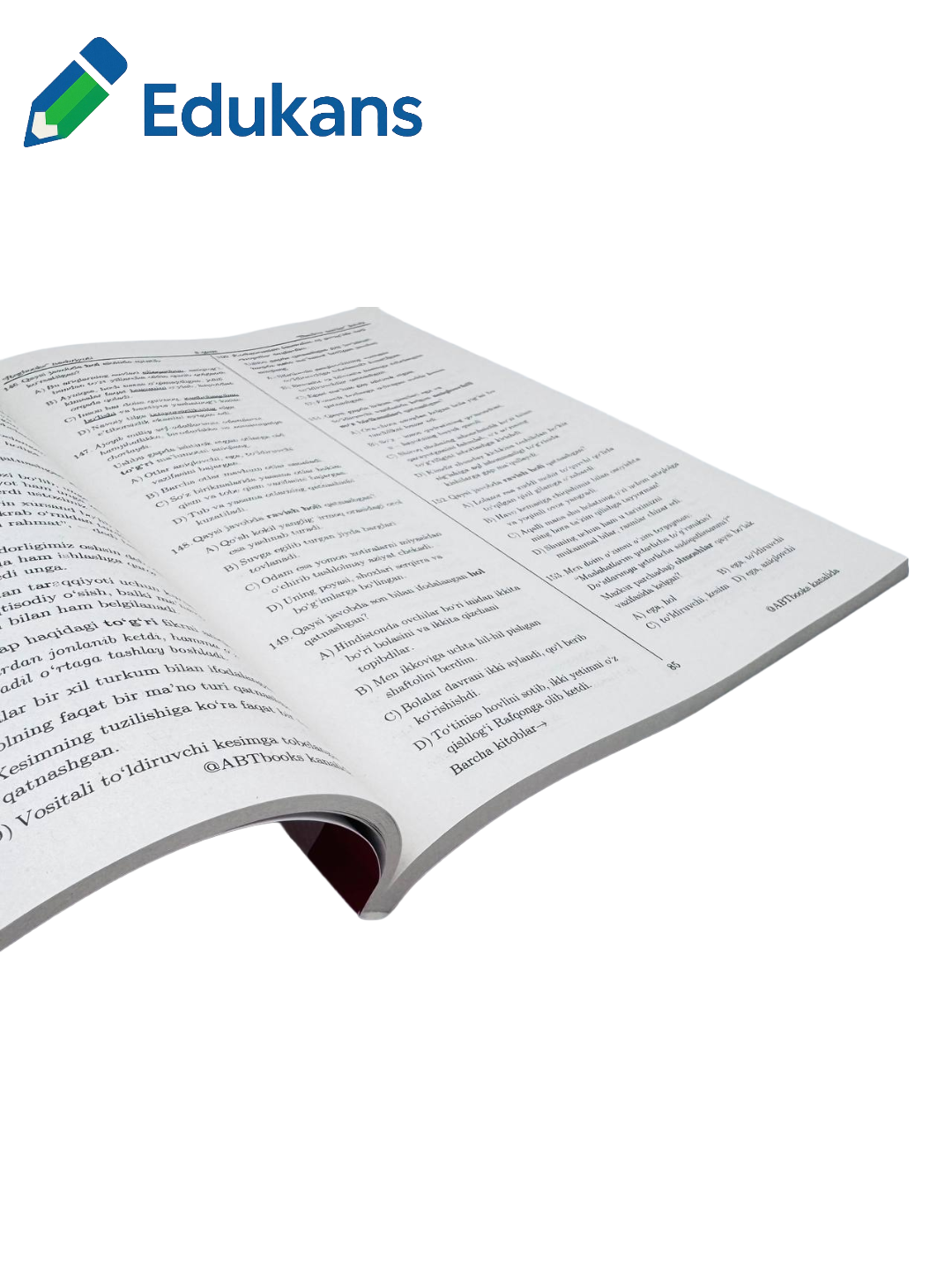 Она тили шедевр тестлар 3-кисм | Даврон Акбар — фото 1