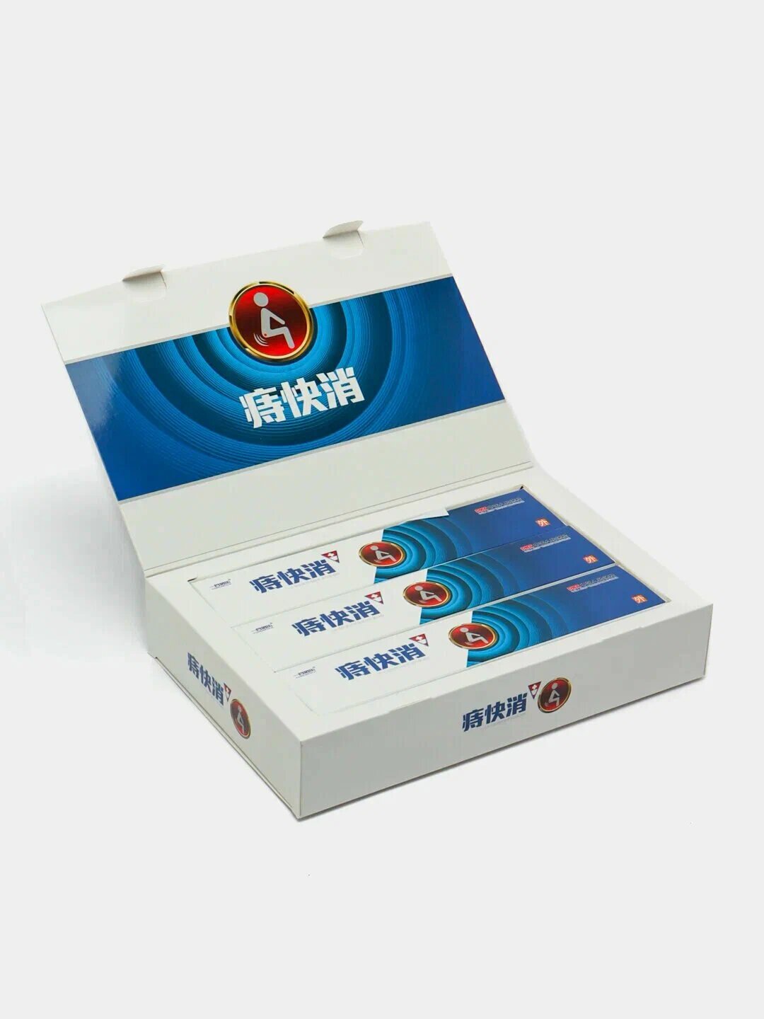 Шприцы-мазь-гель для лечения внутреннего и наружного геморроя, 6 шт