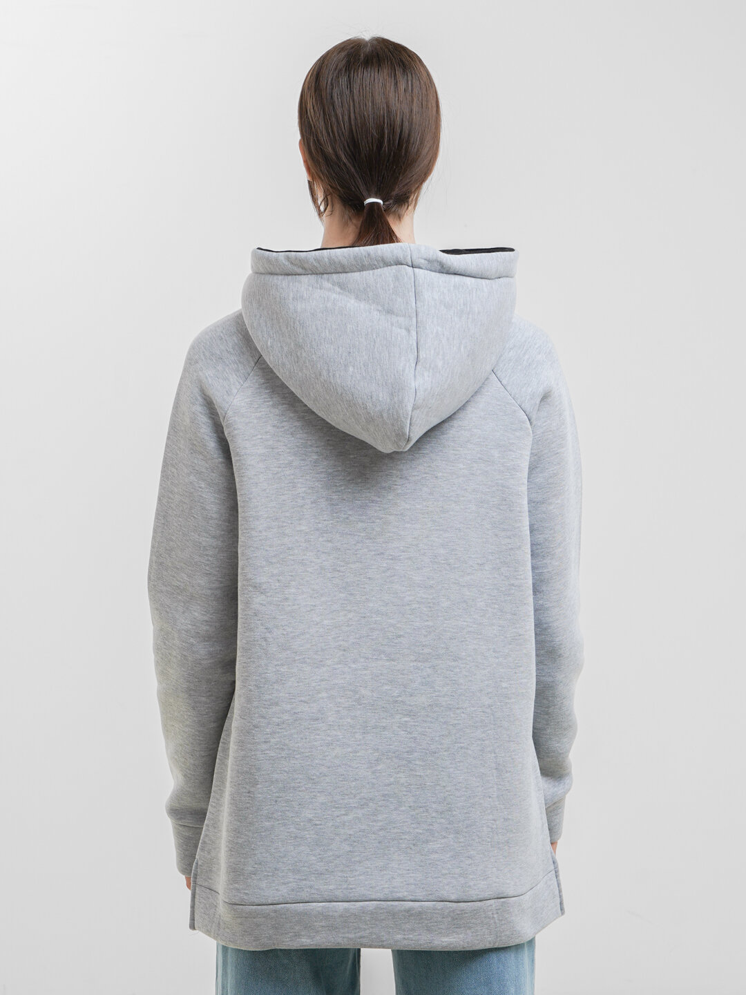 Водолазка , размер 48-50, серый меланж — фото 1