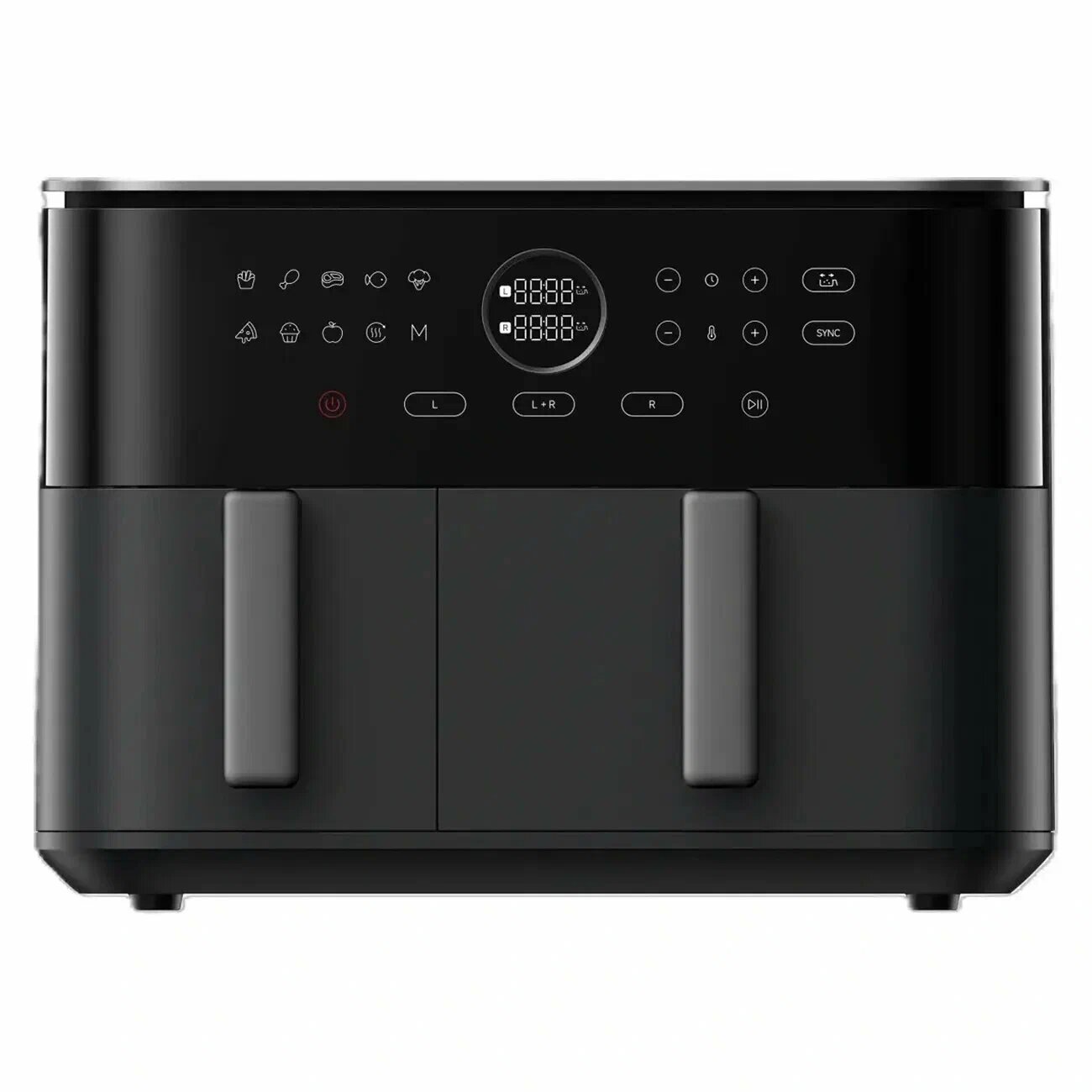 Аэрогриль Xiaomi Dual Zone, электронное управление, регулировка температуры, 2700Вт, 10л