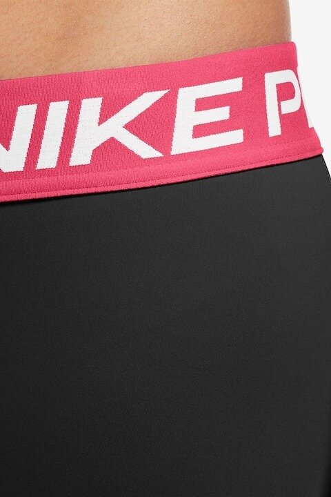 Шорты NIKE Pro 365, размер XS, черный/розовый — фото 1