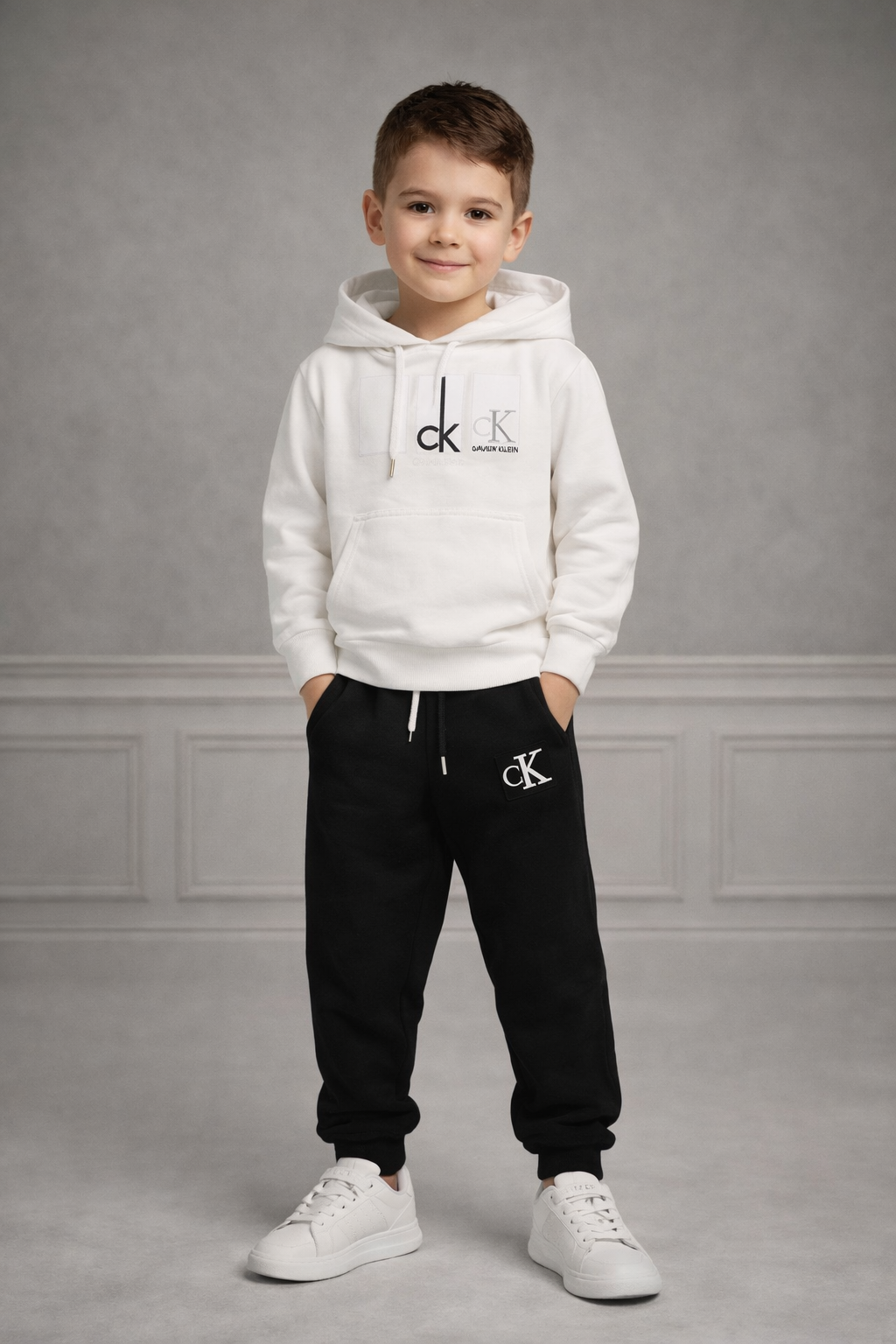 Комплект одежды  98-110, размер 6 лет, белый — фото 1