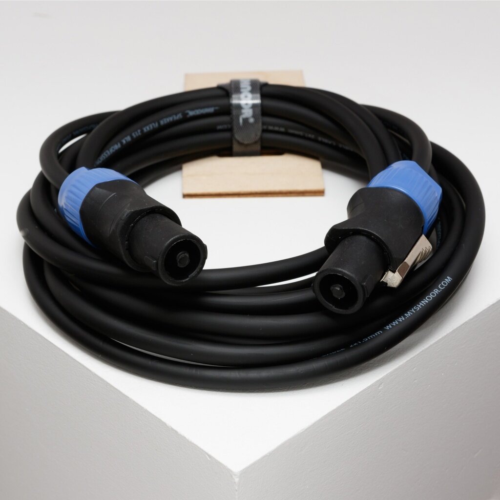 SC215-SPSP-25m Кабель акустический гибкий 2x15мм Speakon 25м SHNOOR