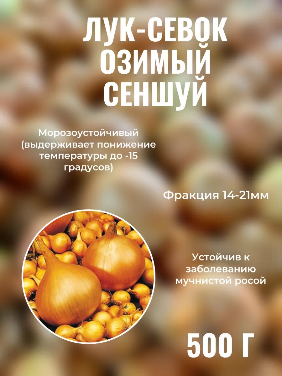Лук-севок Сеншуй 500 г