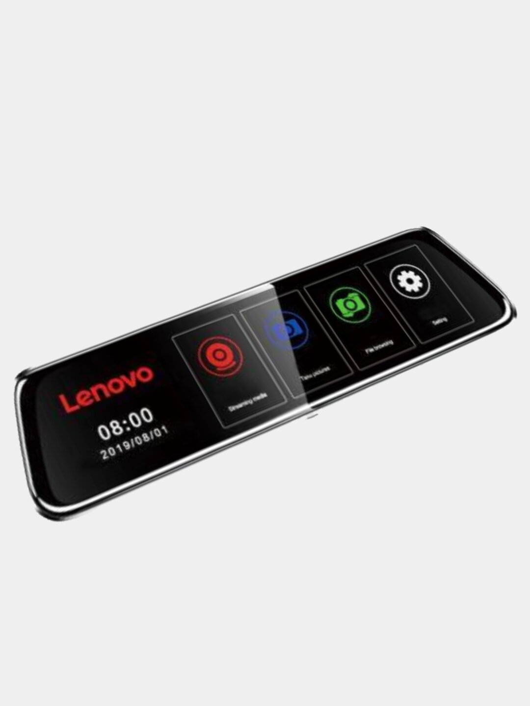 Видеорегистратор Lenovo V7 Plus, Full HD, ночной съёмкой, циклич. записью, пластик, чёрный — фото 1
