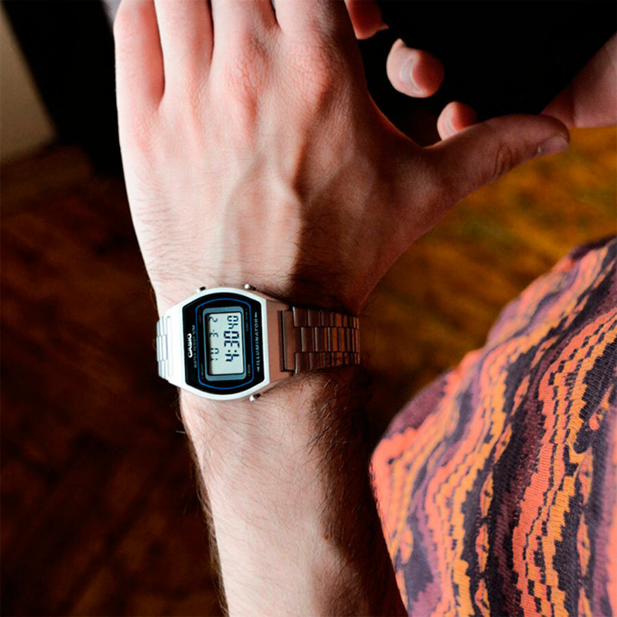 Наручные часы CASIO Vintage, серебристый — фото 1