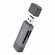 Картридер 2 в 1, USB/Type-C 2.0, HB45, HOCO, поддержка TF/SD карт...