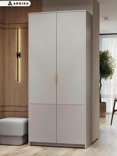 Изображение товара ARNIKA Шкаф распашной для одежды "Пандора", 101,2х51,5х230см, Кашемир/Айриш