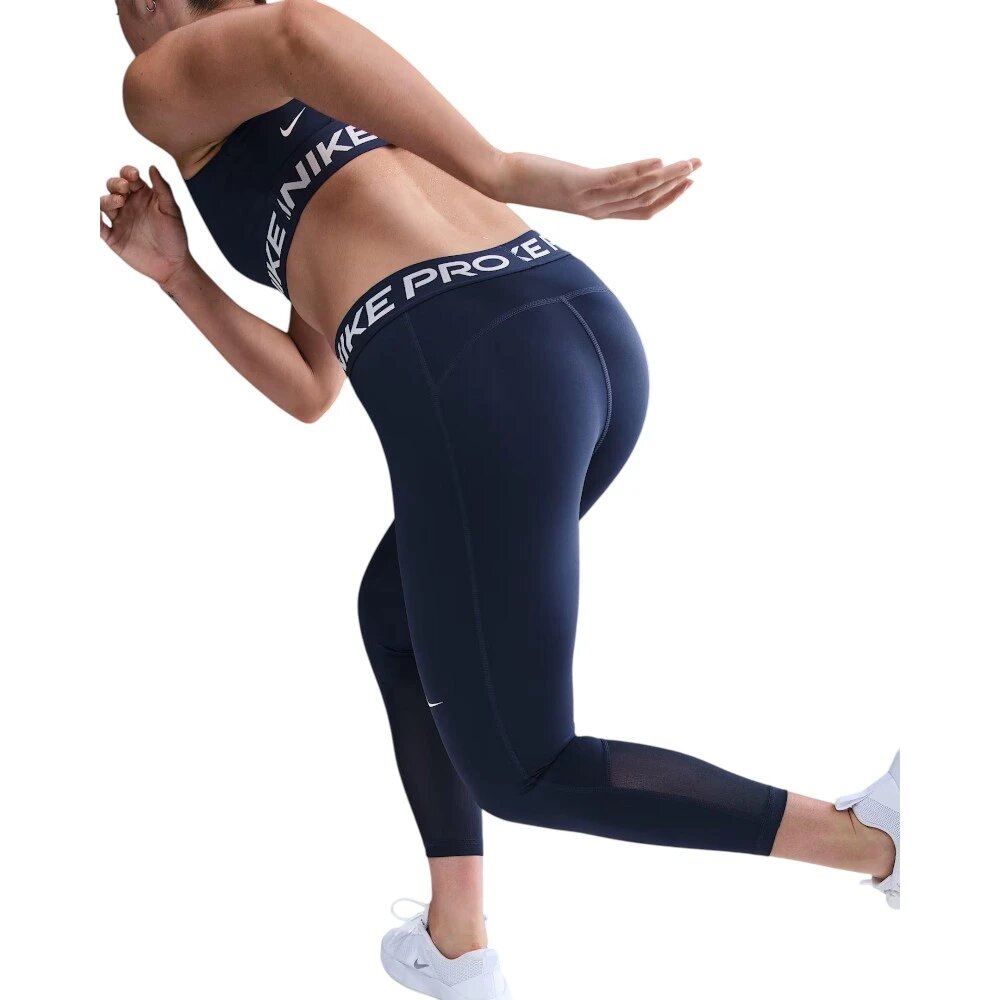 Легинсы NIKE, размер XS , синий — фото 1