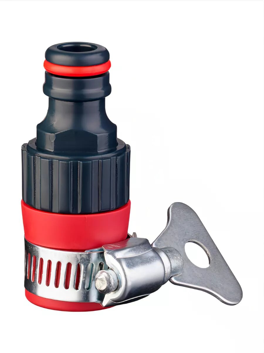 Адаптер безрезьбовой Elitech Garden HF 020 для крана диаметр 12 мм комплект 2шт