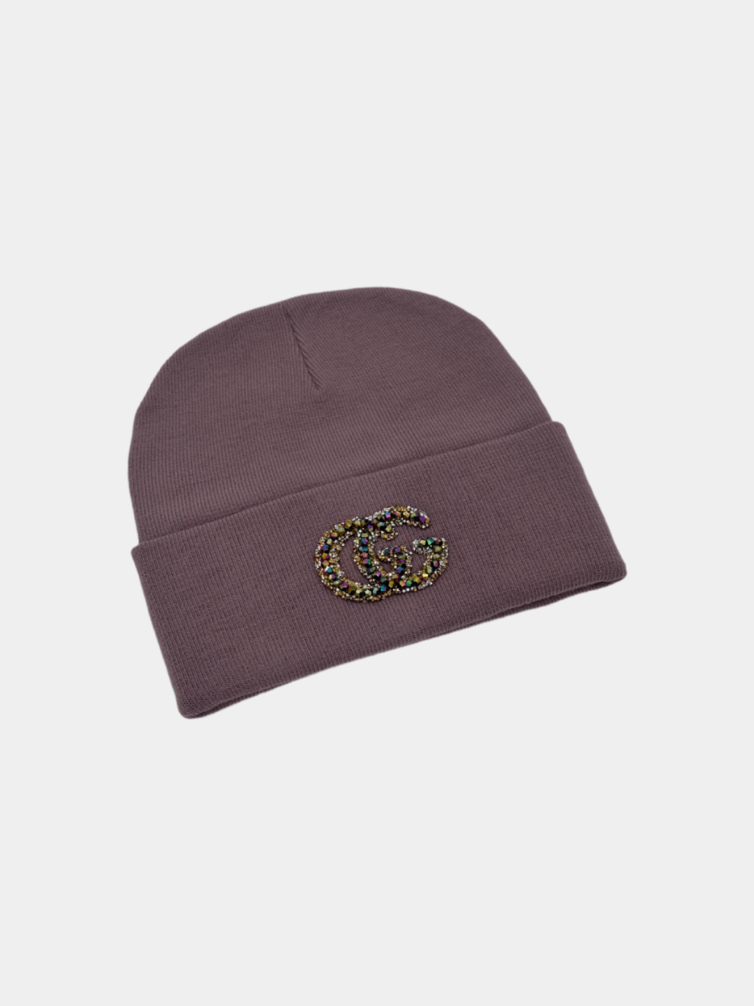 Шапка-бини для взрослых и детей, размер 56, сиреневый — фото 1