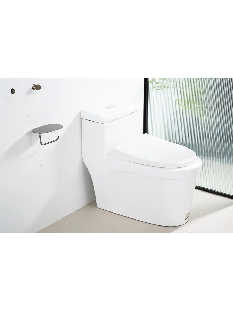 Бумагодержатель с полочкой настенный GAPPO G30703-9 — фото 1