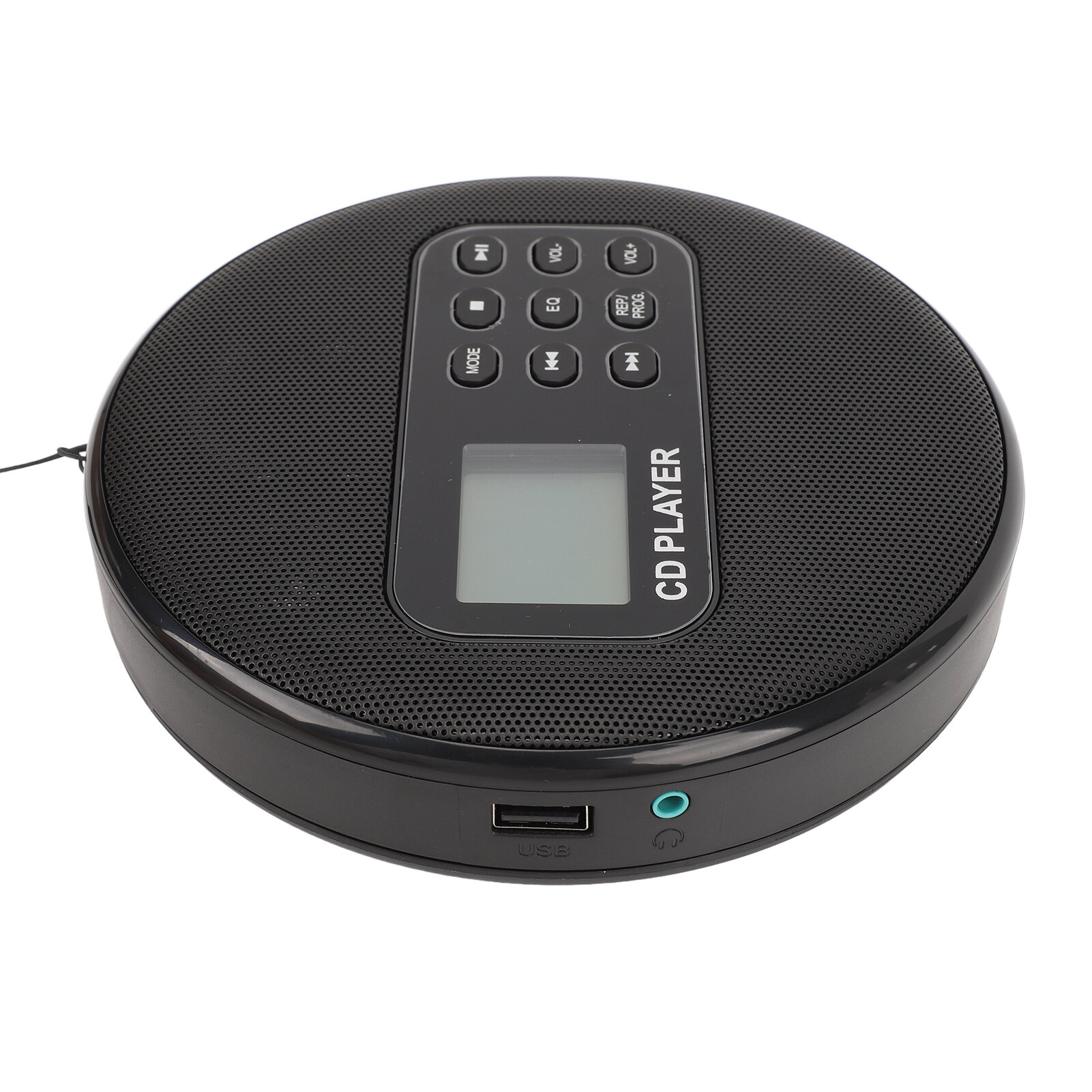 CD-плеер с воспроизведением MP3 ЖК-дисплеем портативным двойным динамиком портативным CD-плеером для дома и автомобиля