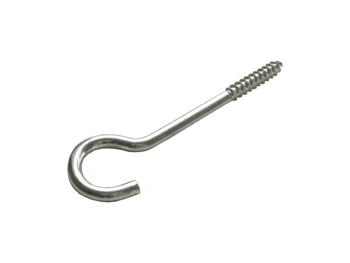 Крюк-шуруп 8х130 мм ZN 2 шт