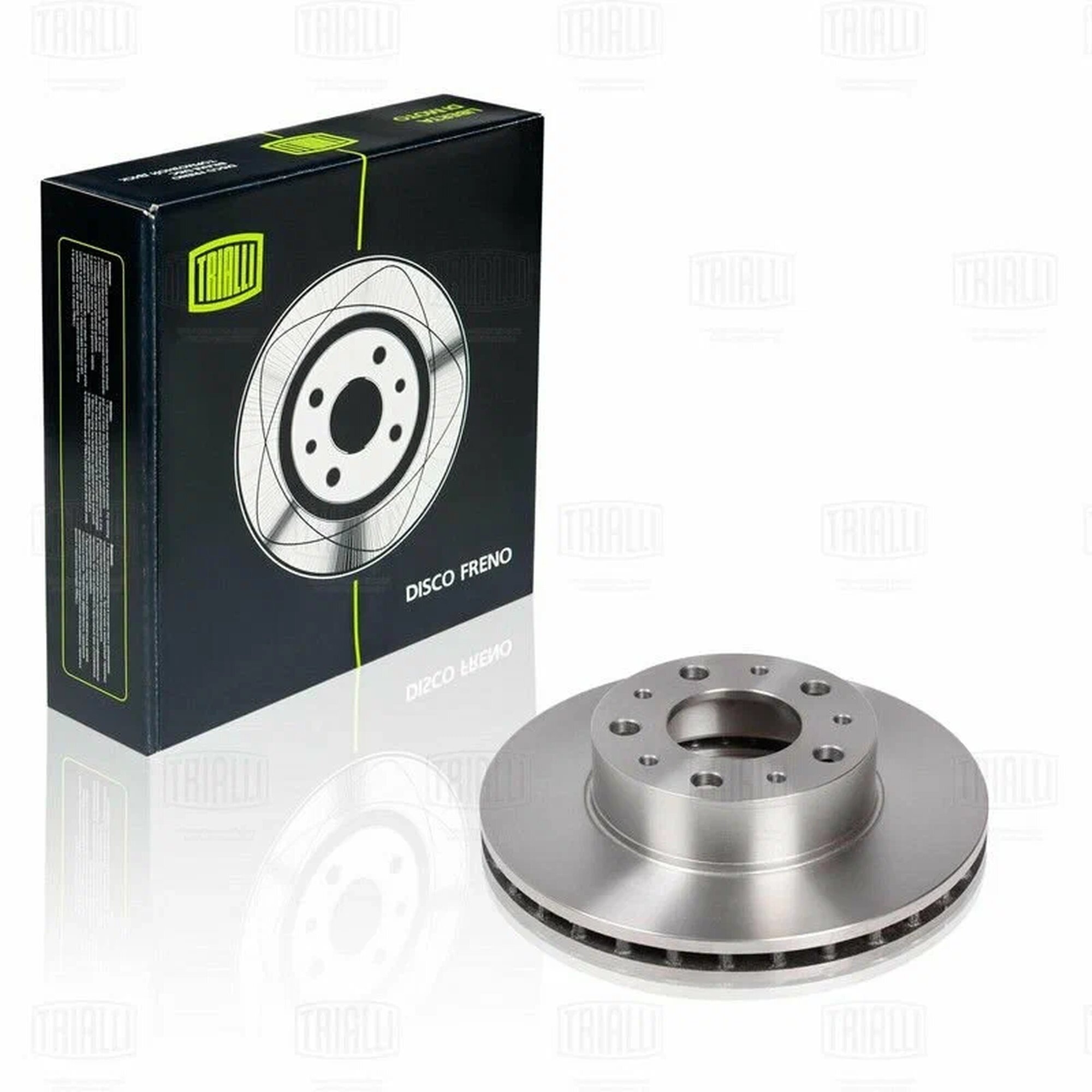 Диск тормозной передний для а/м Fiat Ducato (06-) 250, Trialli DF 165102