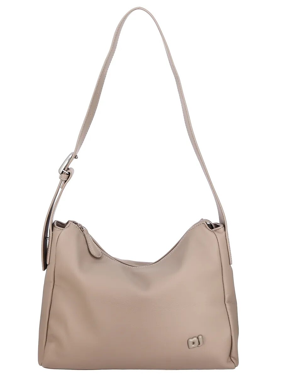 Сумка хобо DAVID JONES, кофейный — фото 1