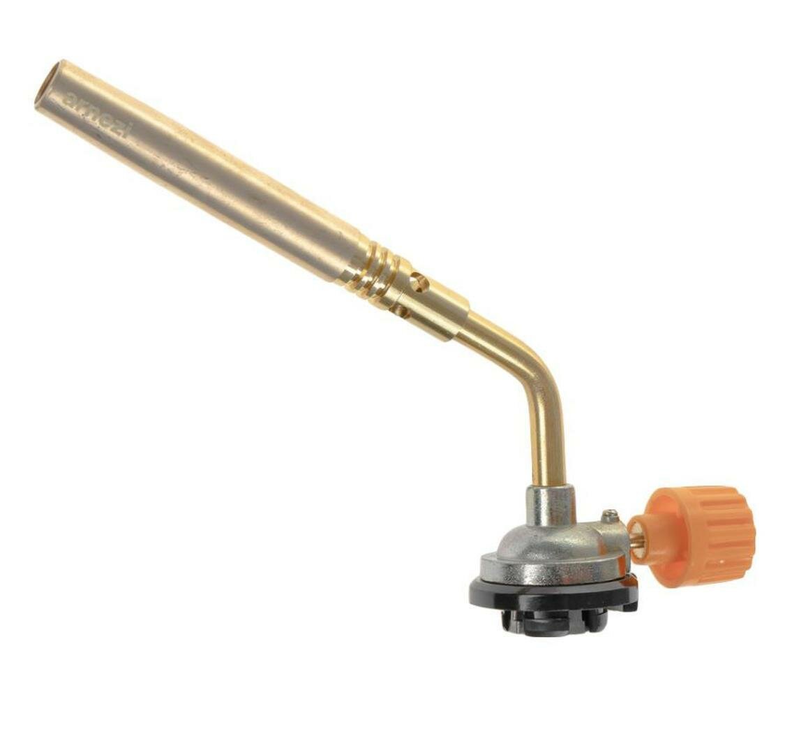 Газовая горелка-насадка на цанговый баллон металическая удлиненная ARNEZI R7006310