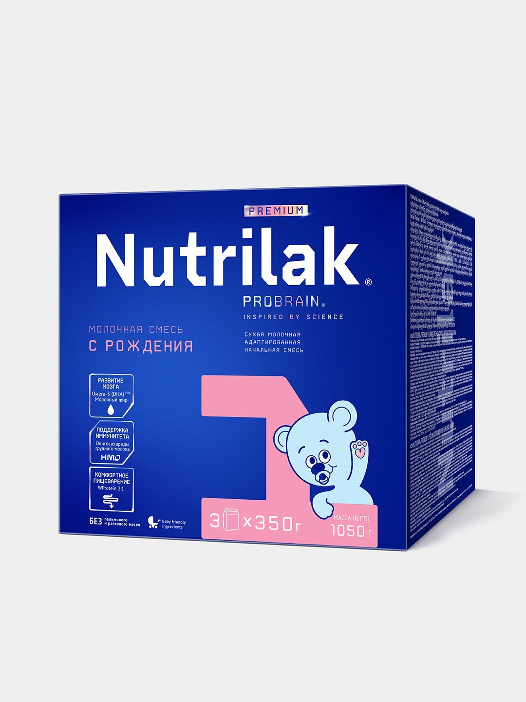 Сухая молочная смесь Nutrilak Premium 1, адаптированная, 1050 г