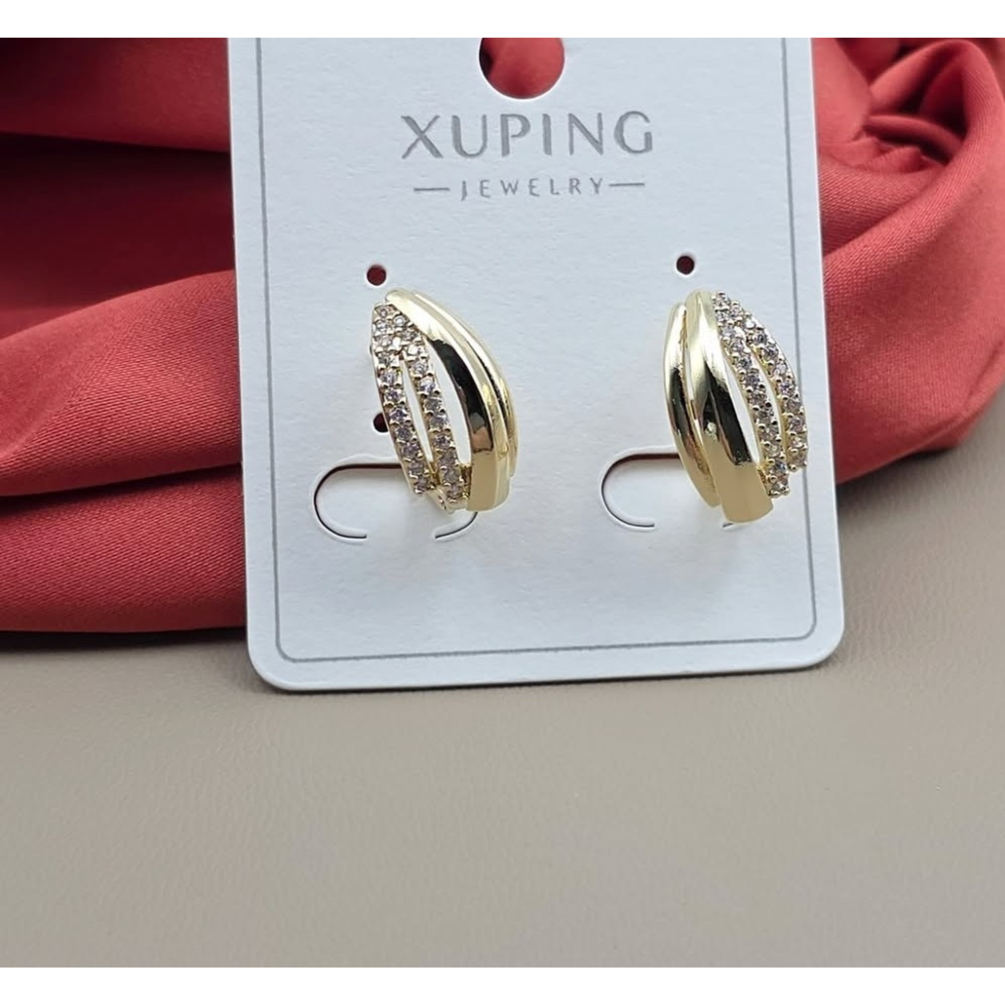 Моносерьга, желтый