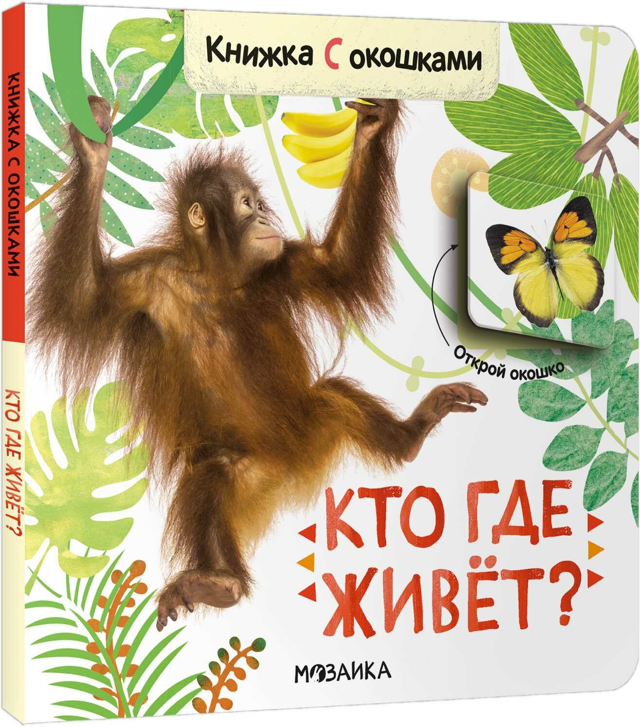 Кто где живет? Книжки с окошками