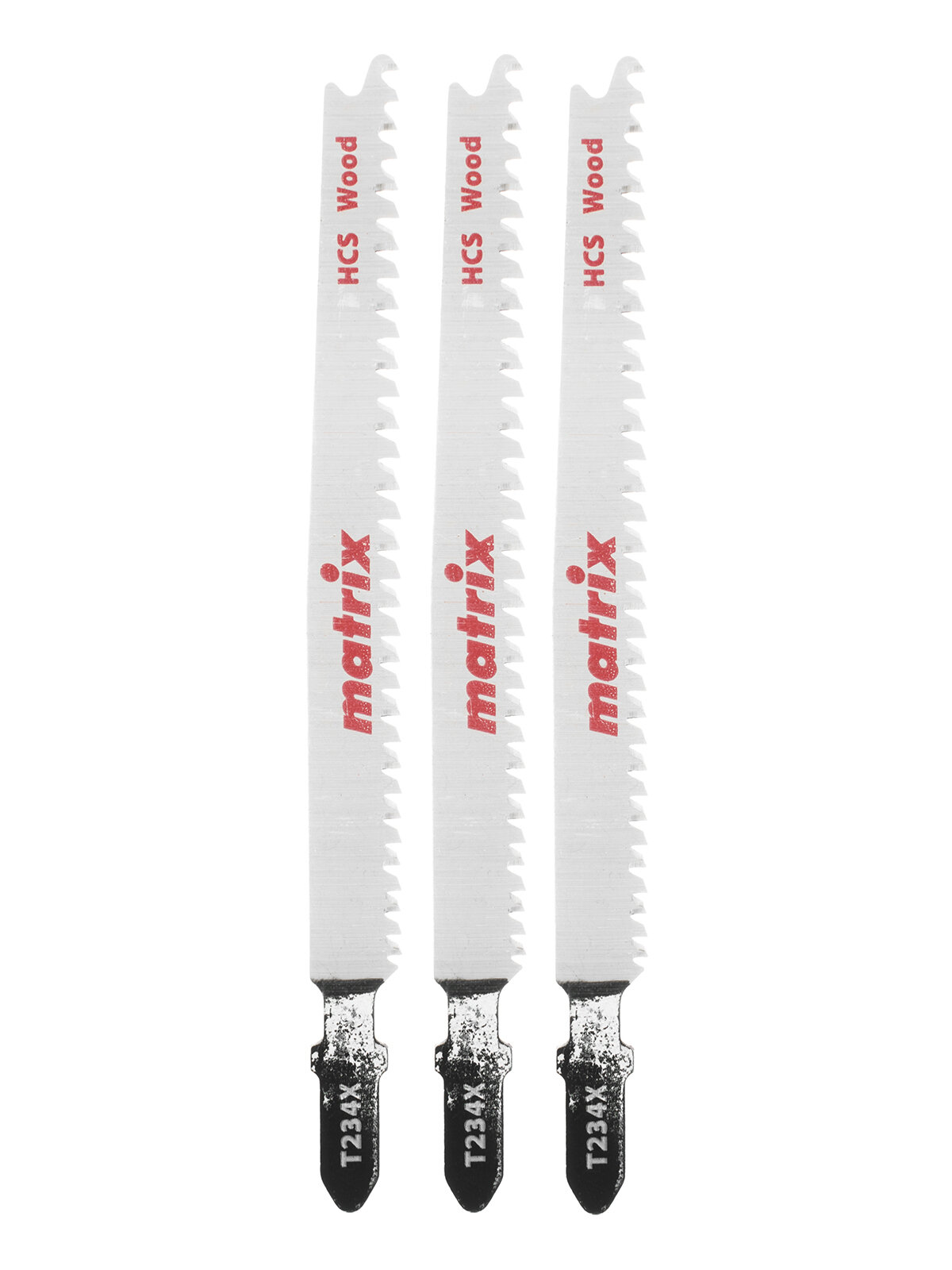 Полотна для электролобзика  по дереву Matrix 3 шт T234X 90 x 2-3 мм HCS 78217