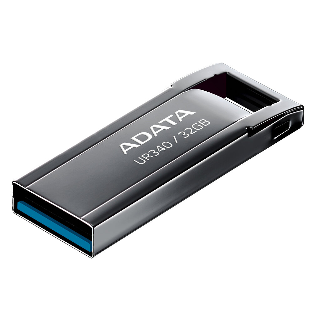Флеш Диск A-Data 32Gb UR340 Aroy-ur340-32gbk USB3.2 черный Aroy-ur340-32gbk
