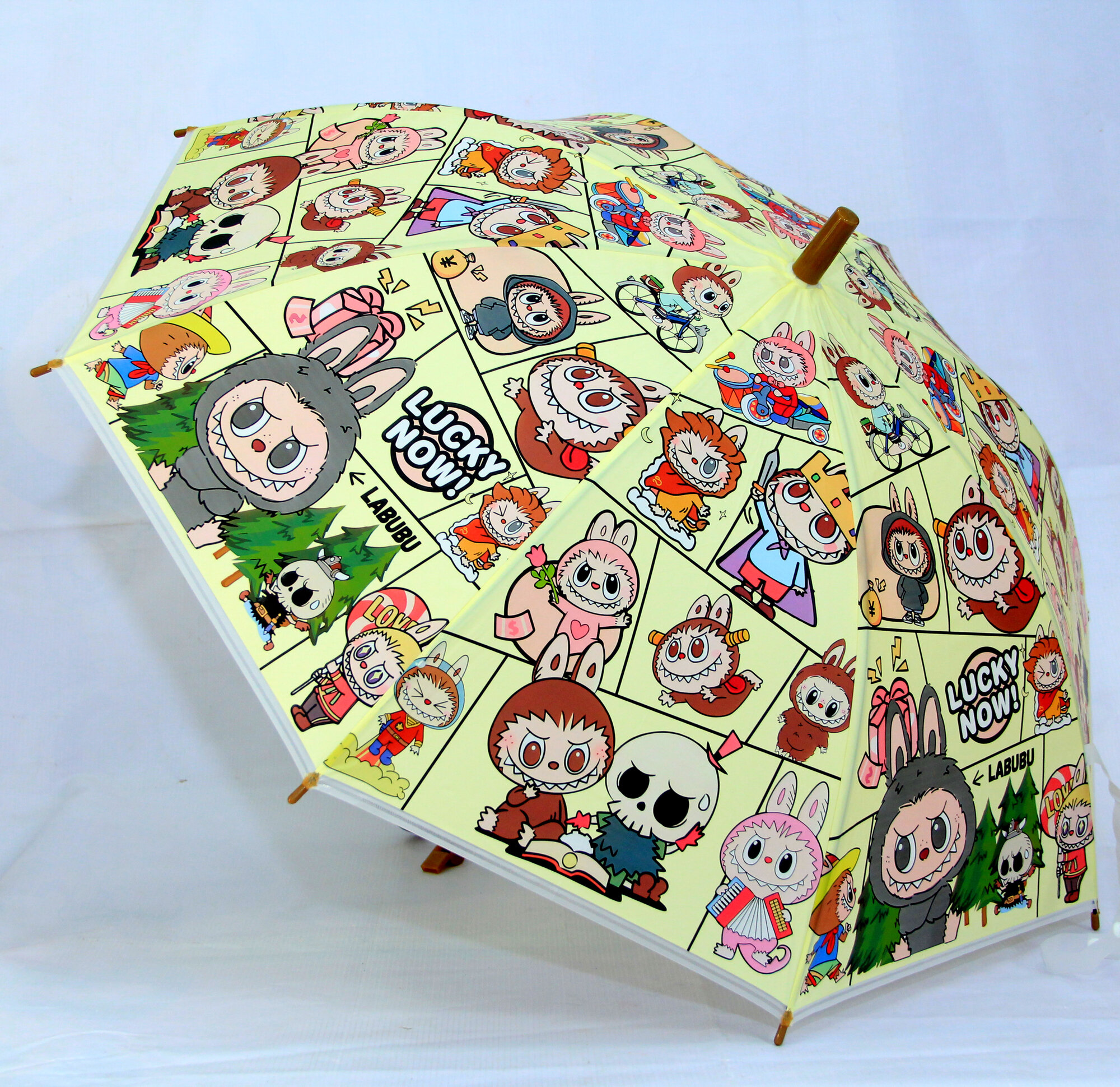 Зонт-трость , бежевый — фото 1