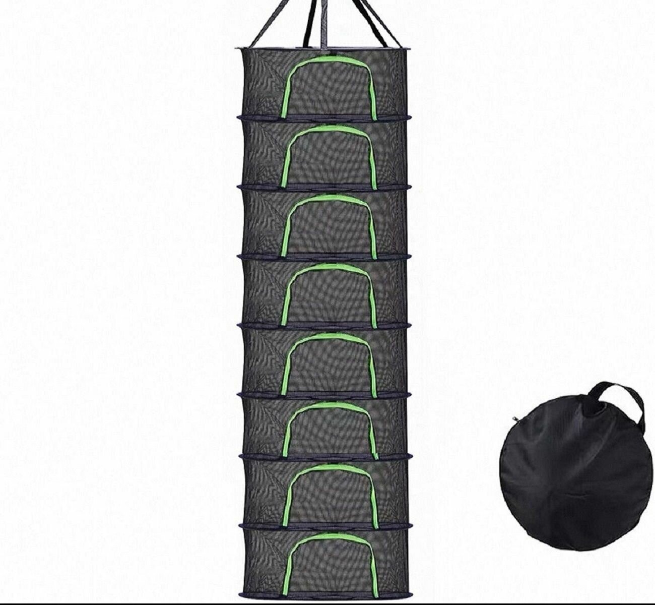 Сушилка подвесная закрытая 8 ярусов для овощей, фруктов, рыбы