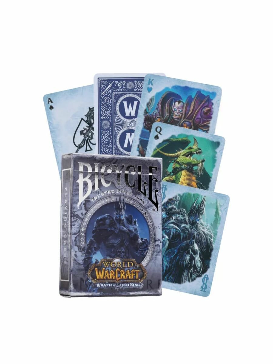 Карты игральные Bicycle World of Warcraft wrath of the lich king