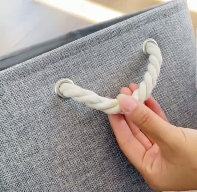 Тканевый органайзер для хранения / коробка для одежды и мелочей (2 размера) — фото 1