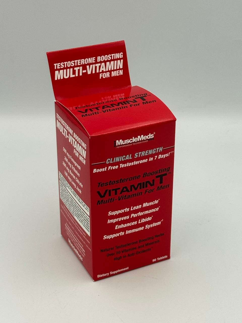 MuscleMeds Vitamin T Testosteron booster 90tabs для тестостерона — фото 1