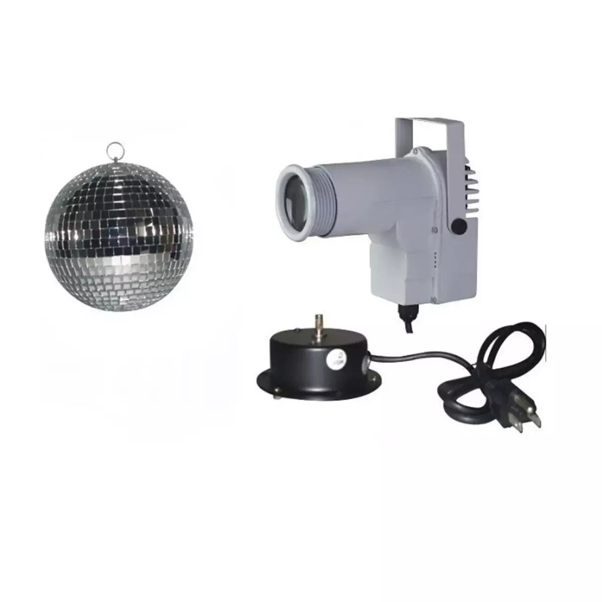 Комплект с зеркальным шаром AstraLight ADS001