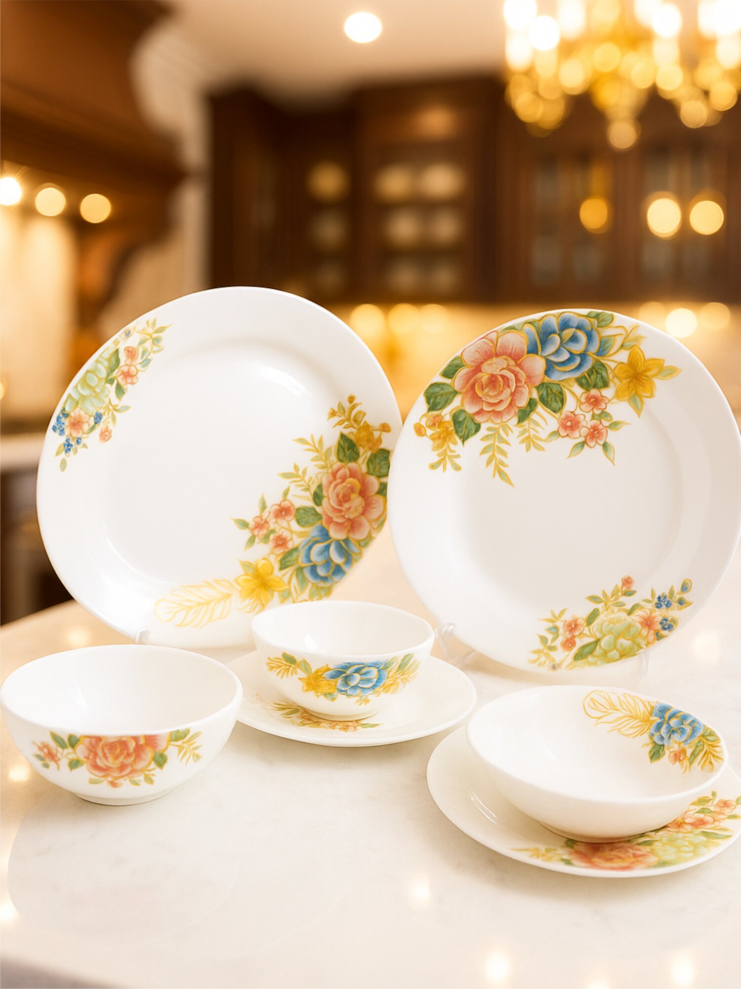 Набор столовый опал MALIK NR60BT-8G 60пр 1х1 — фото 1