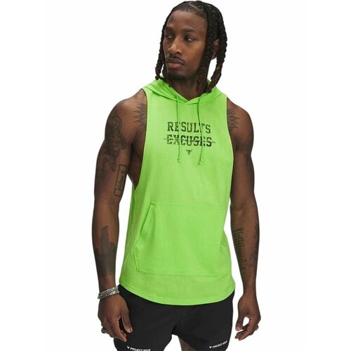 фото Худи спортивное under armour pjt rck wire sl hd, размер sm, , зеленый