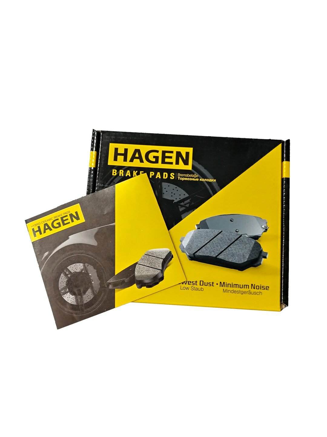 Тормозные колодки HAGEN, для Matiz, передние, черные, дисковые