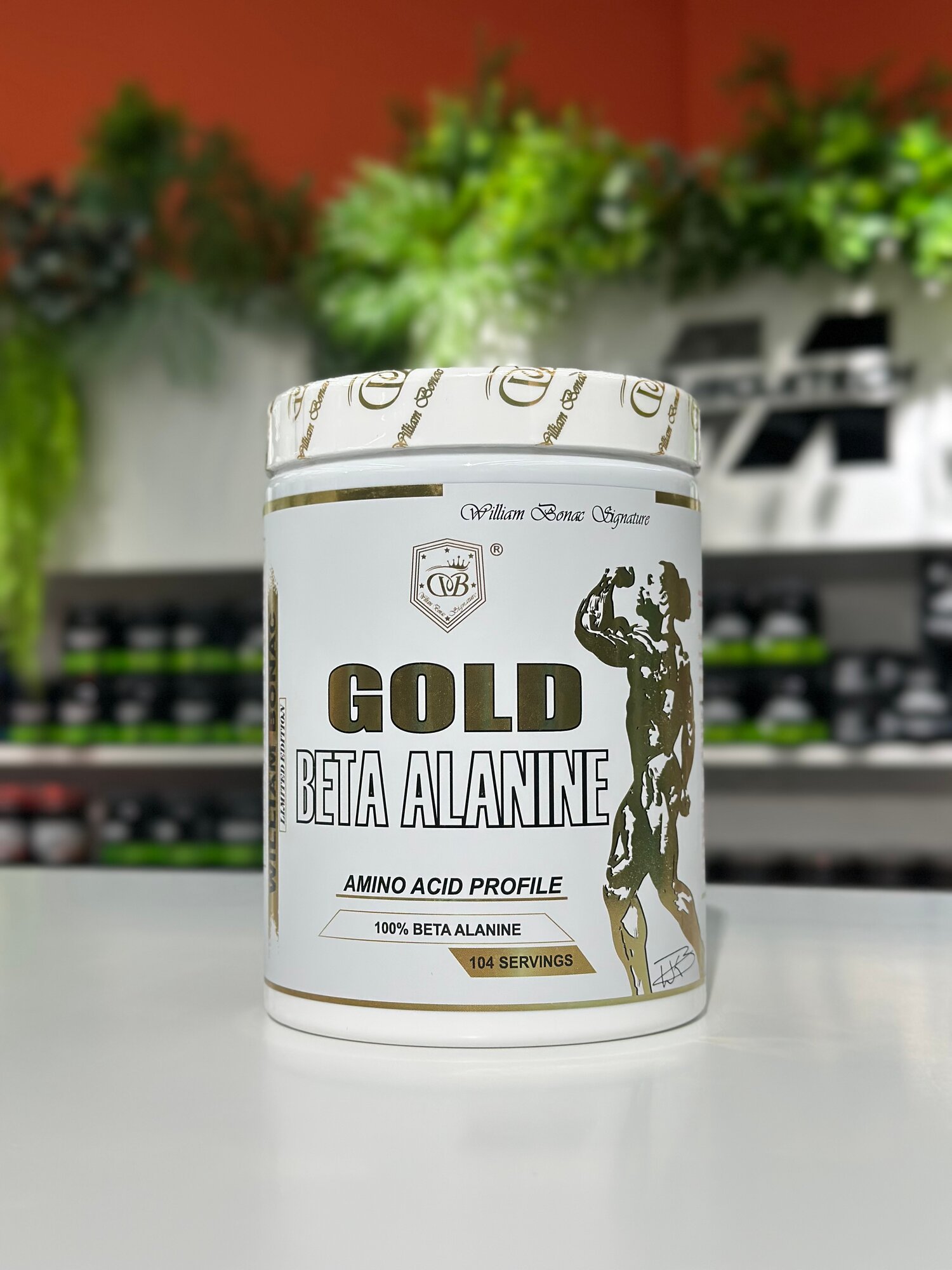 Аминокислота William Bonac "Beta-Alanine", 250 гр, без вкуса