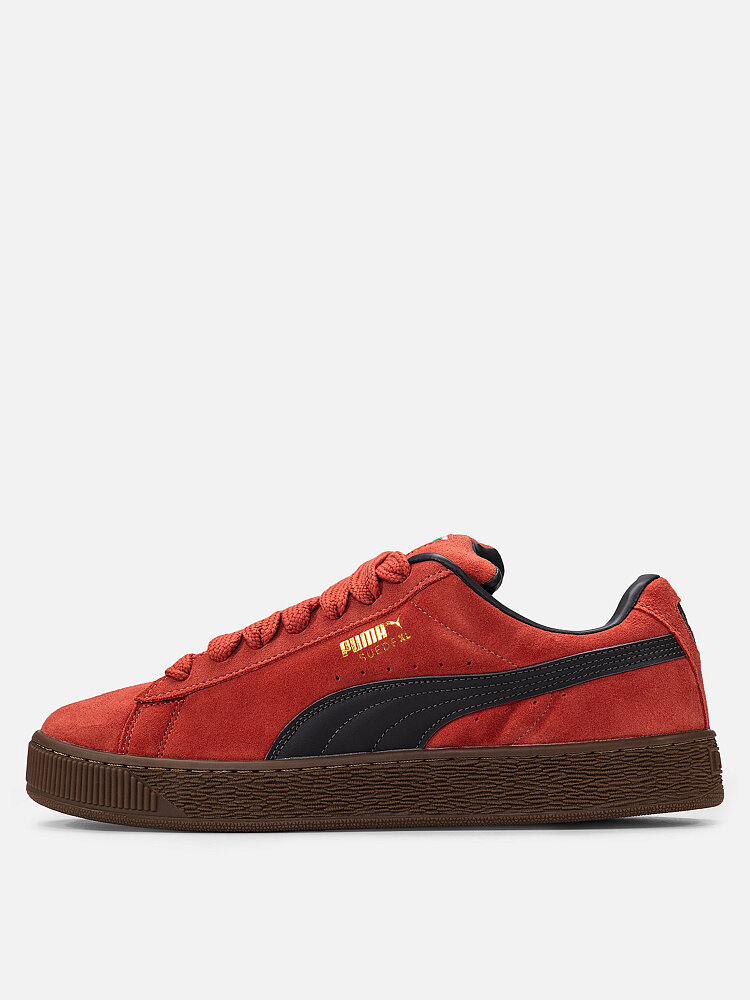 Кроссовки PUMA Suede XL полнота 6 (RU)/ на среднюю стопу размер 47.5 красный