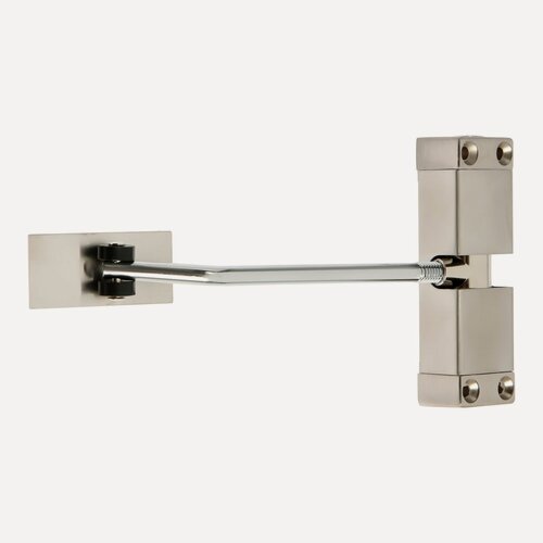 Изображение товара Доводчик дверной пружинный LOCKLAND DS-10, цвет серебро 35 кг